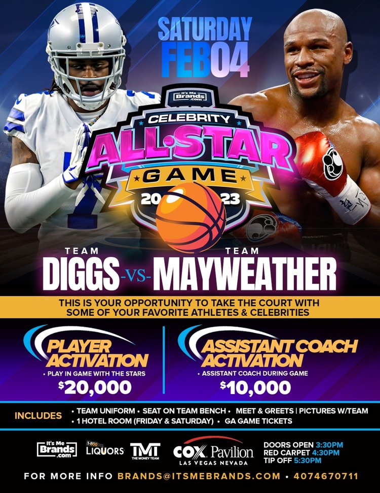 2023 Celebrity All-Star Game: Team Diggs vs. Team Mayweather