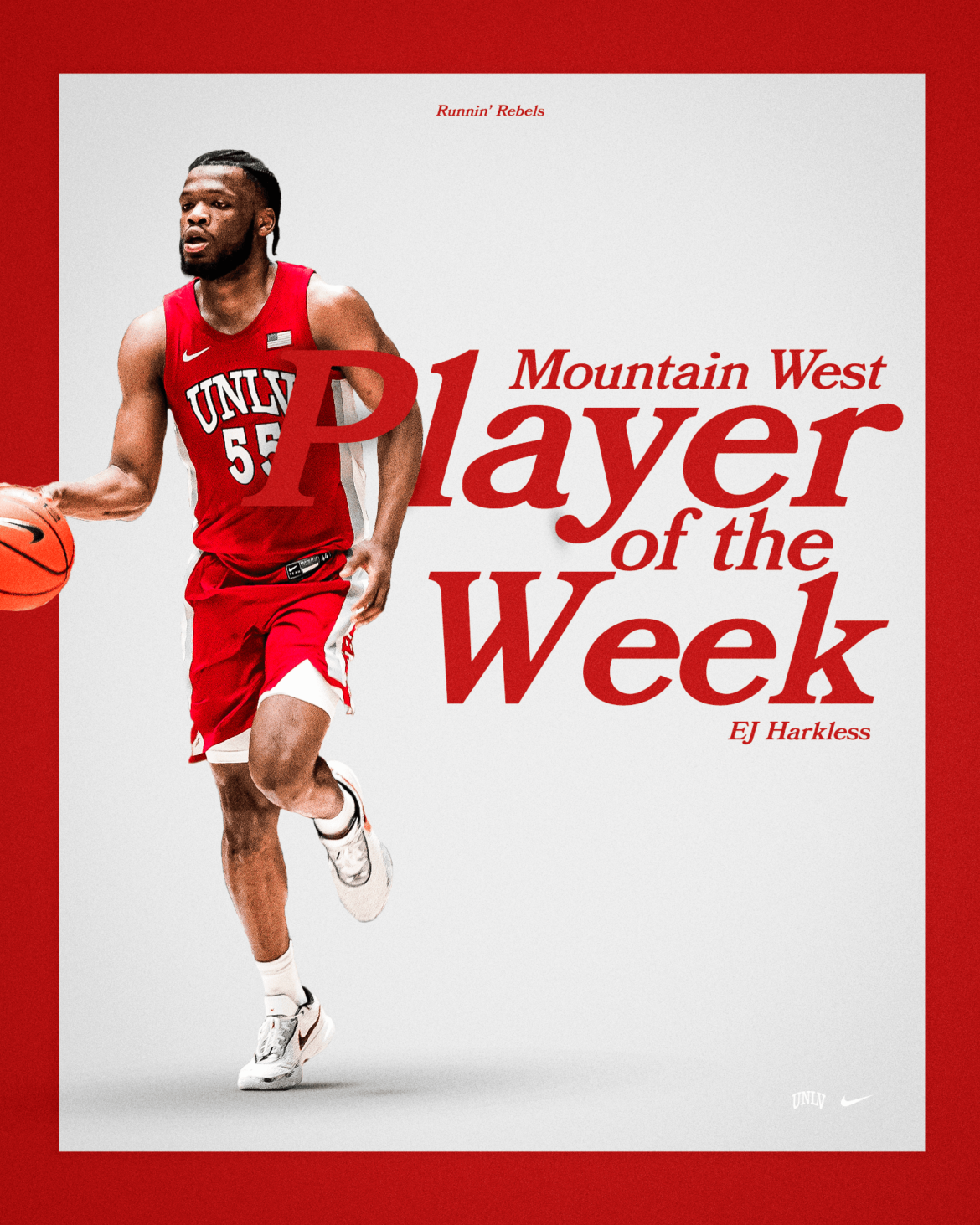 Harkless again picked as MWC men’s basketball player of the week