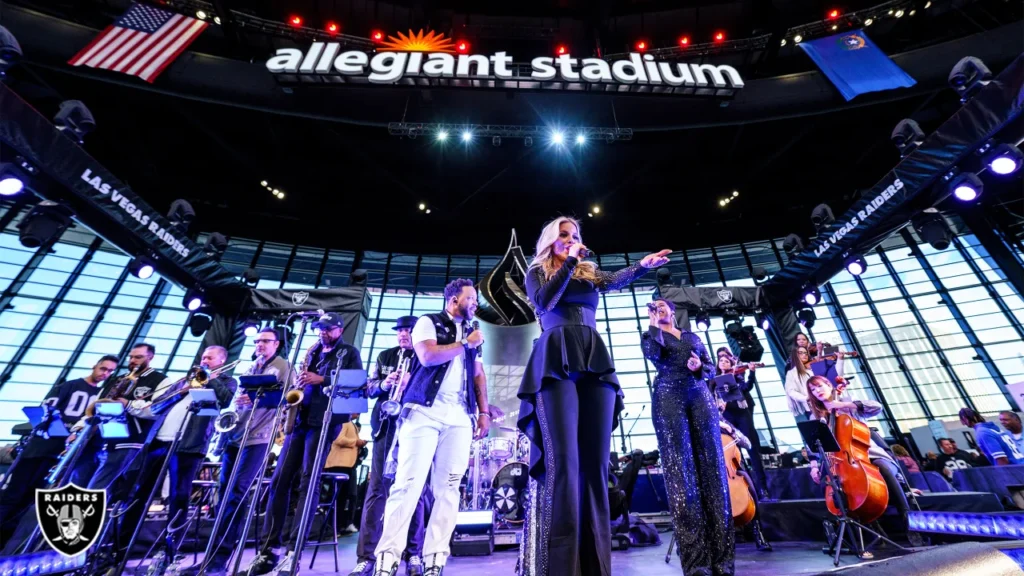 Raiders House Band sets the stage at Allegiant Stadium