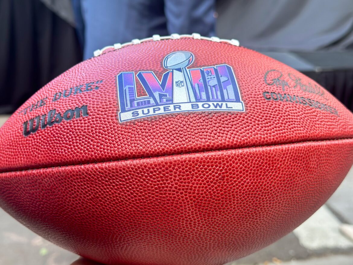 First Look at the Super Bowl LVIII Logo, Held in Las Vegas in 2024