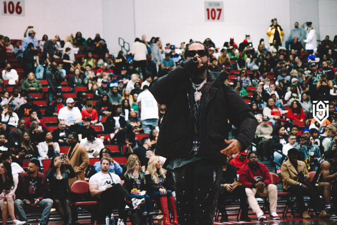 Video: Dave East Performance at Celebrity All-Star Game