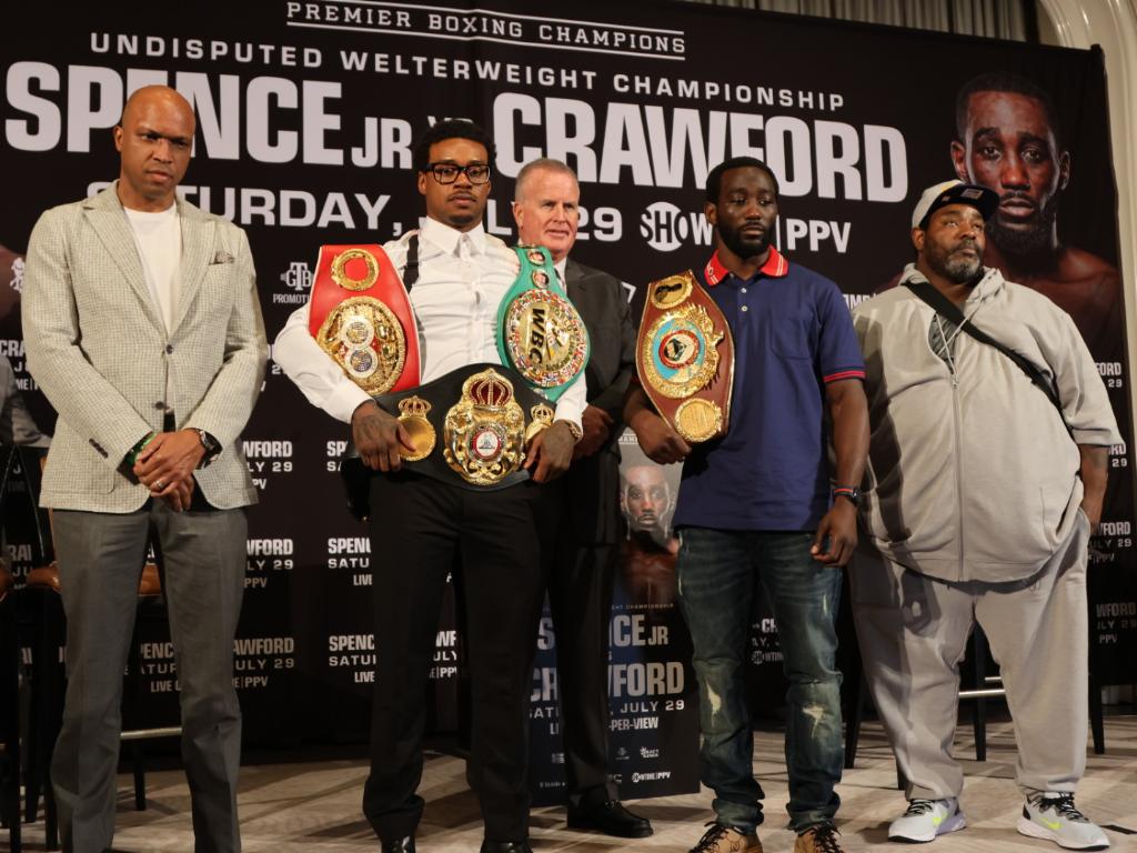 Photo gallery: Errol Spence Jr. vs Terence Crawford Los Angeles Press Conference