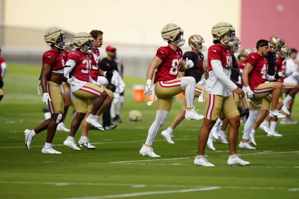 49ers-Raiders Joint Practice, Fred Warner, $9ers, Raiders joint practice, Raiders Training Camp 2023, 49ers joint practice, Vegas sports news, Las Vegas sports news, Google news, Vegas Sports Today, NFL, NFL News,