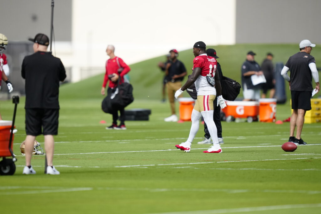 49ers-Raiders Joint Practice, Fred Warner, $9ers, Raiders joint practice, Raiders Training Camp 2023, 49ers joint practice, Vegas sports news, Las Vegas sports news, Google news, Vegas Sports Today, NFL, NFL News,