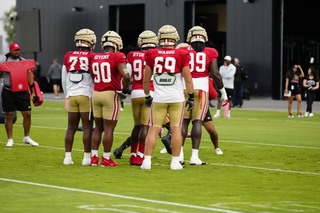 49ers-Raiders Joint Practice, Fred Warner, $9ers, Raiders joint practice, Raiders Training Camp 2023, 49ers joint practice, Vegas sports news, Las Vegas sports news, Google news, Vegas Sports Today, NFL, NFL News,