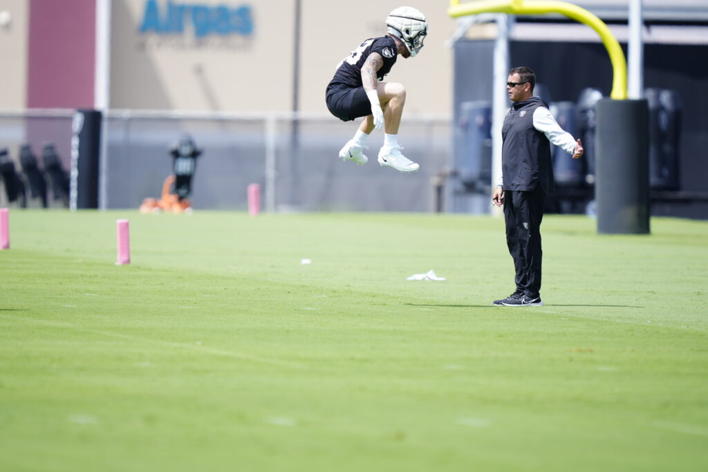 Las Vegas Raiders 2023 Training Camp Photos – August 24, Maxx Crosby Raiders news, Vegas sports, NFL news,