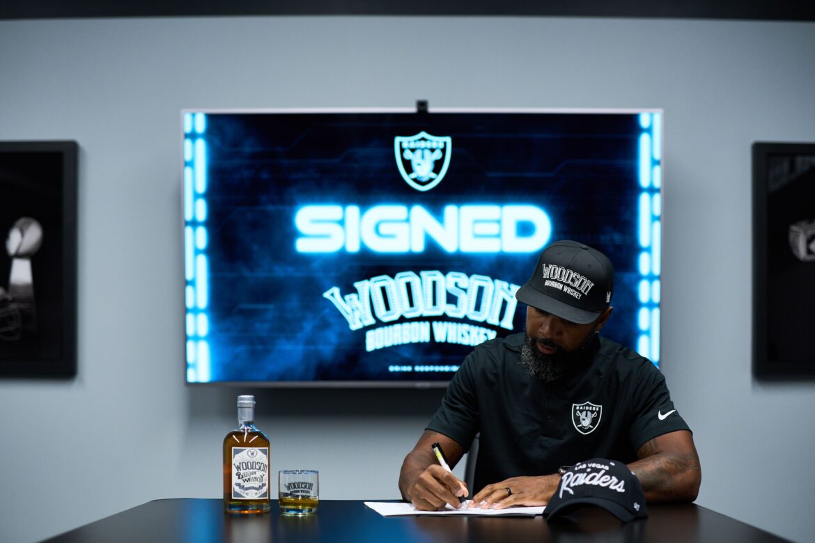 Charles Woodson’s Spirit Woodson Bourbon Whiskey Announces Partnership with Raiders