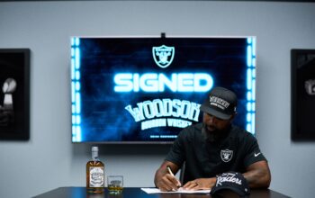 Woodson Bourbon Whiskey, the award-winning spirit brand created by Raiders Alumnus and Pro Football Hall of Famer Charles Woodson, today announced a historic partnership with the Las Vegas Raiders and Allegiant Stadium.