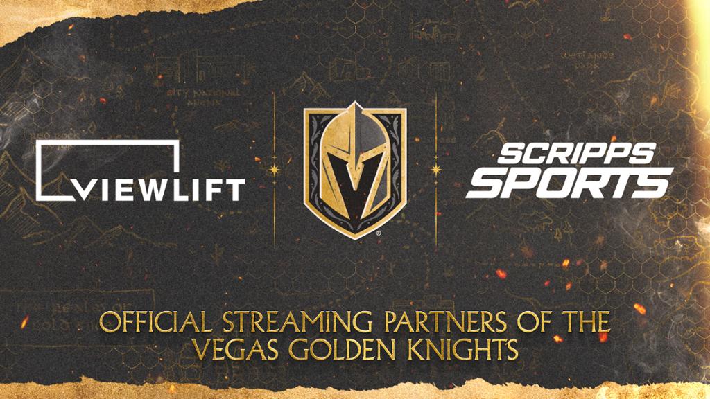 Golden Knights partner with ViewLift to stream games beginning this season