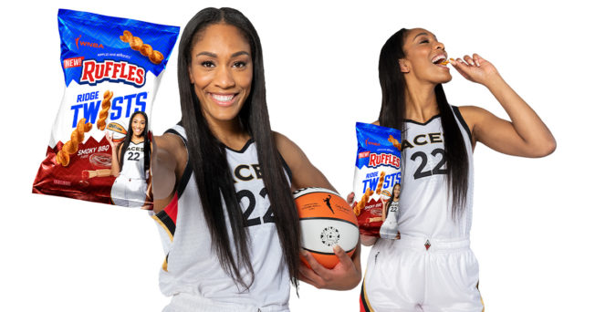 WNBA Star A’ja Wilson Becomes Ruffles Latest Chip Deal Partner