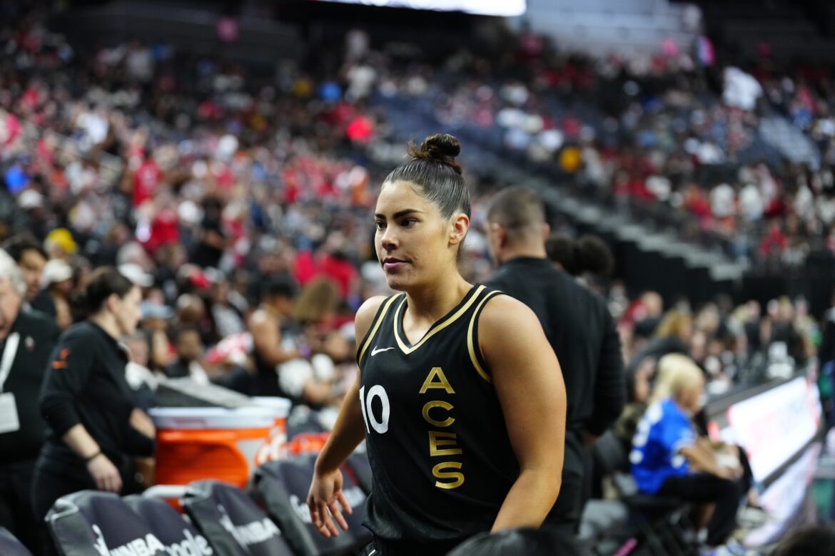 Chicago Sky vs. Las Vegas Aces photos in Game 2 WNBA playoff series at T-Mobile Arena