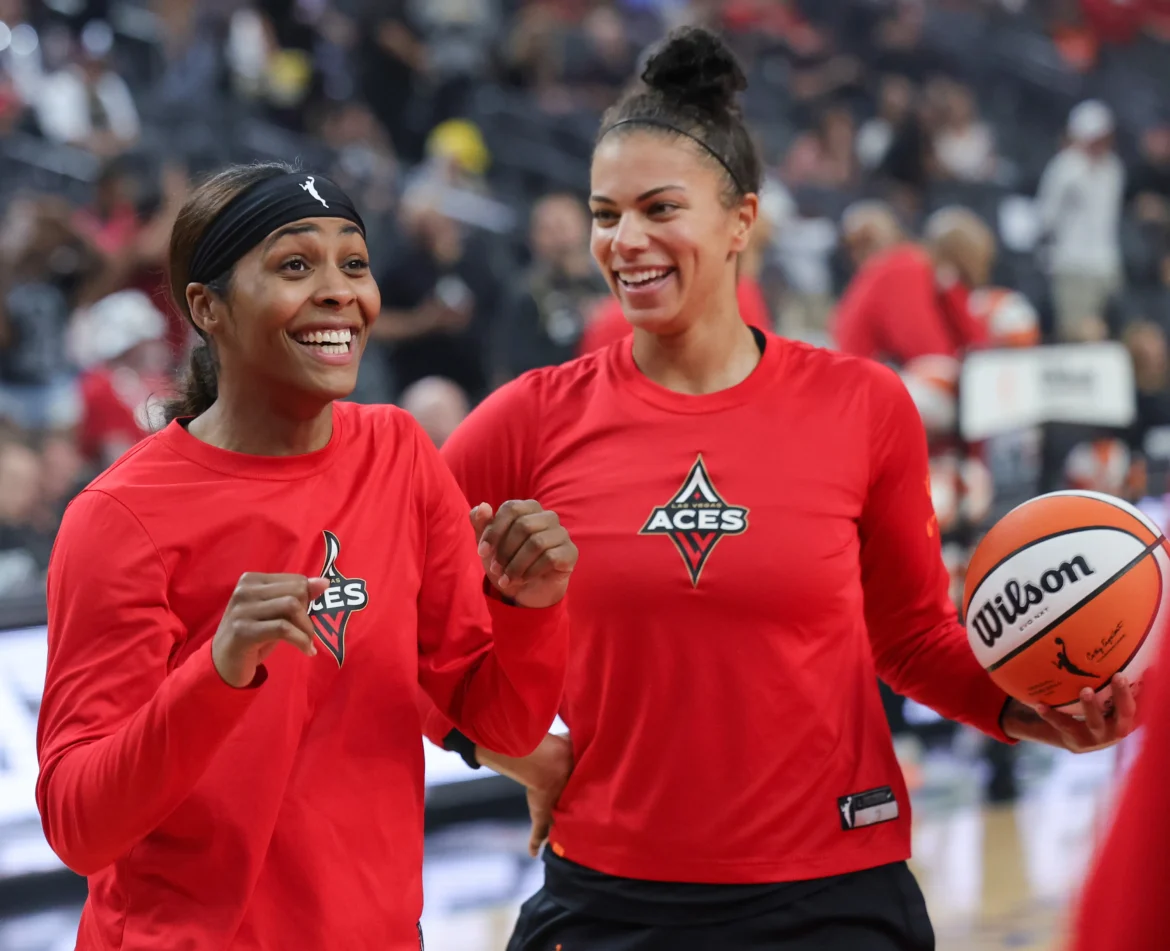 Aces Practice: Aces look to get back into WNBA routine following extended Olympic break