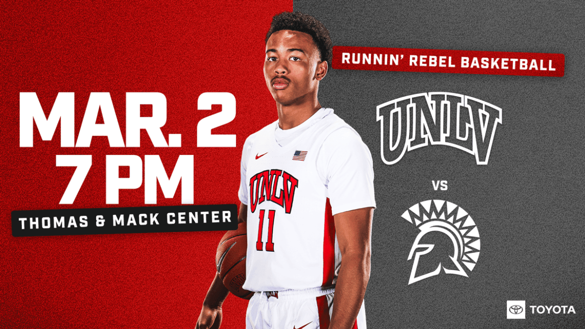 Runnin’ Rebels to host San Jose State Saturday night