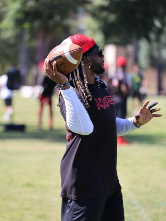 Photos: Raiders RB Alexander Mattison hosts Annual Youth Football Camp in San Bernardino, CA