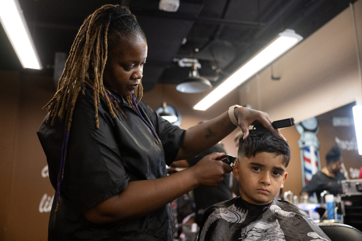 Raiders Give Back: Free Haircuts and Beauty Services for Las Vegas Students