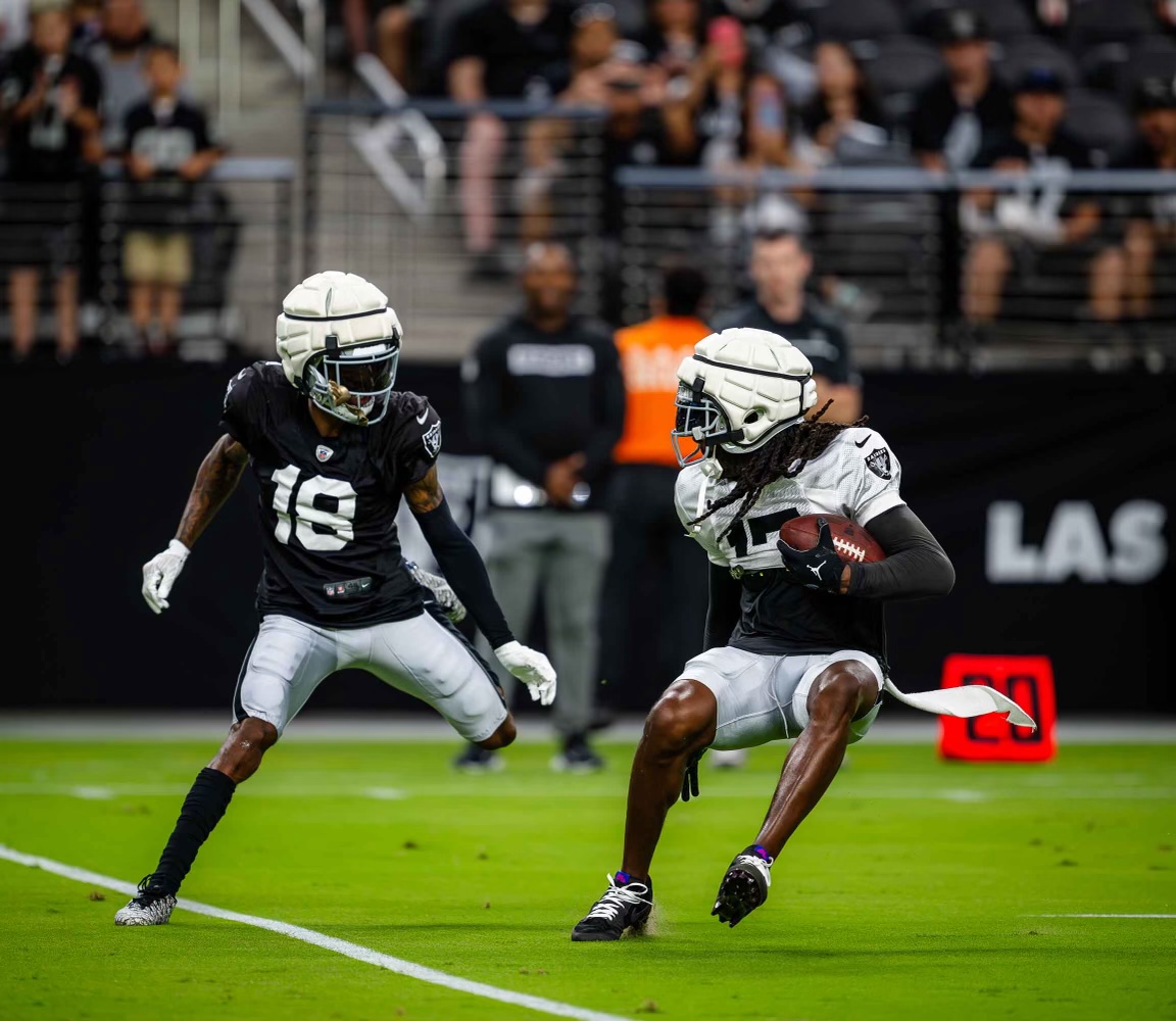 Raiders open practice: Photos and video from Allegiant Stadium