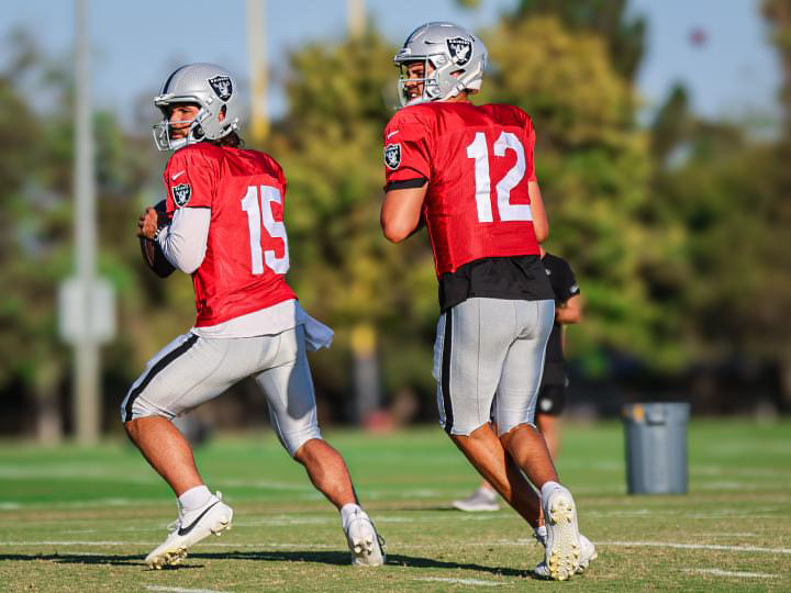 Quarterback competition continues heading into Raiders’ preseason game against the Cowboys