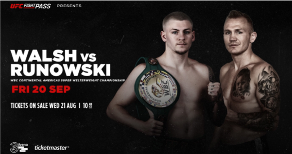 Callum Walsh will defend the WBC Continental American title against Przemyslaw Runowski