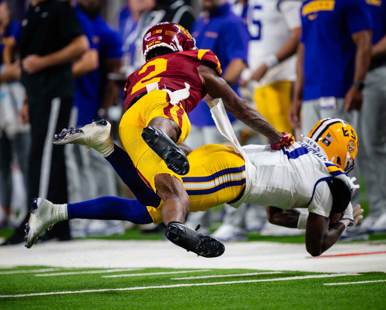 USC Trojans vs. LSU Tigers: Best photos from Week 1 | Vegas Sports Today