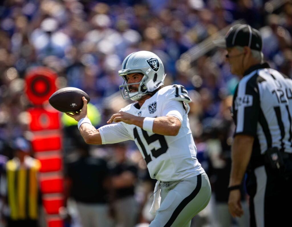 Minshew, Raiders impress with 26-23 come-from-behind victory over Ravens