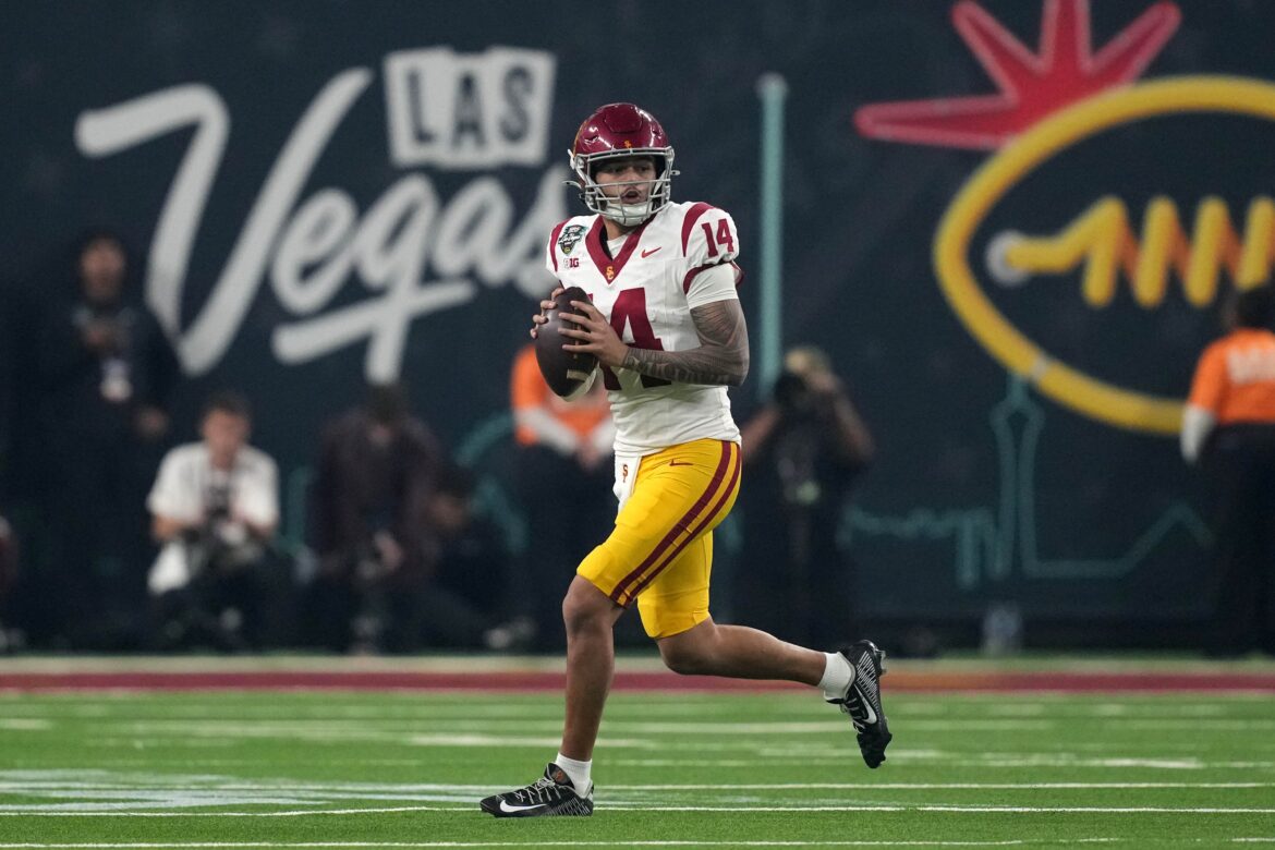 Former UNLV quarterback Jaiden Maiava, leads Trojans to incredible comeback win in Las Vegas Bowl