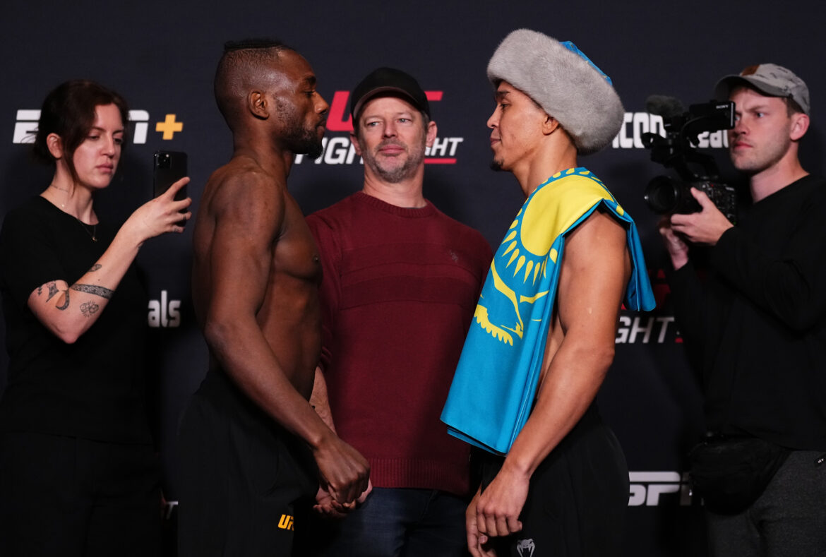 UFC Vegas 103: Kape vs Almabayev Weigh-In Results and Video