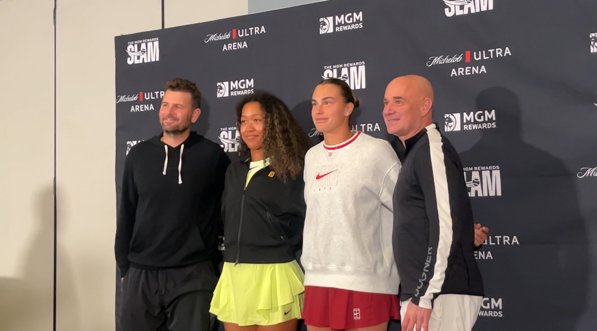 Top Tennis Pros Compete at The MGM Rewards Slam