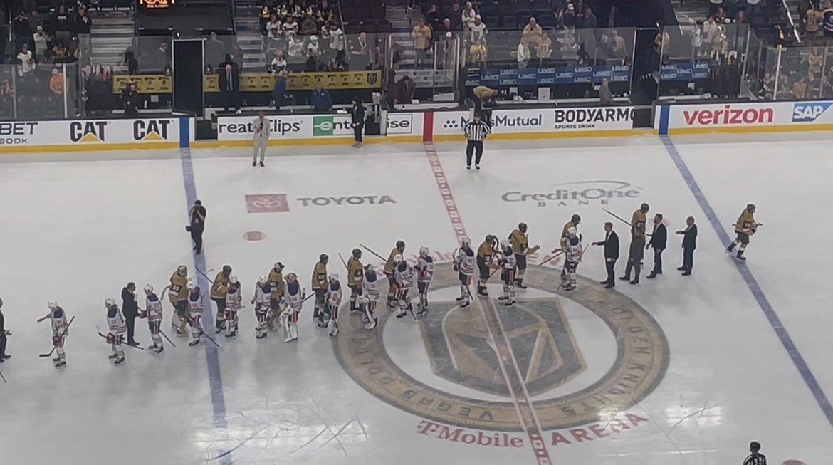 The Golden Knights’ season comes to an end with a hard-fought loss against Edmonton.