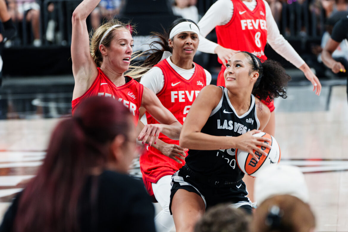 Best Photos from Las Vegas Aces showdown against Indiana Fever