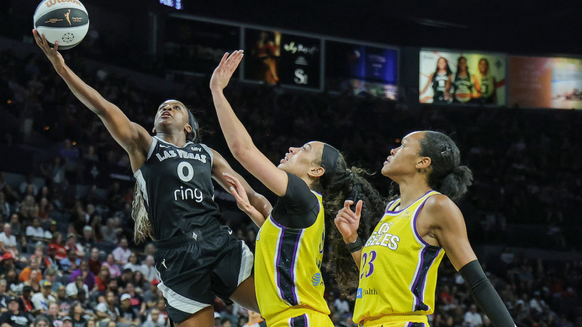 Aces Falter Again on Defense in Loss to Sparks