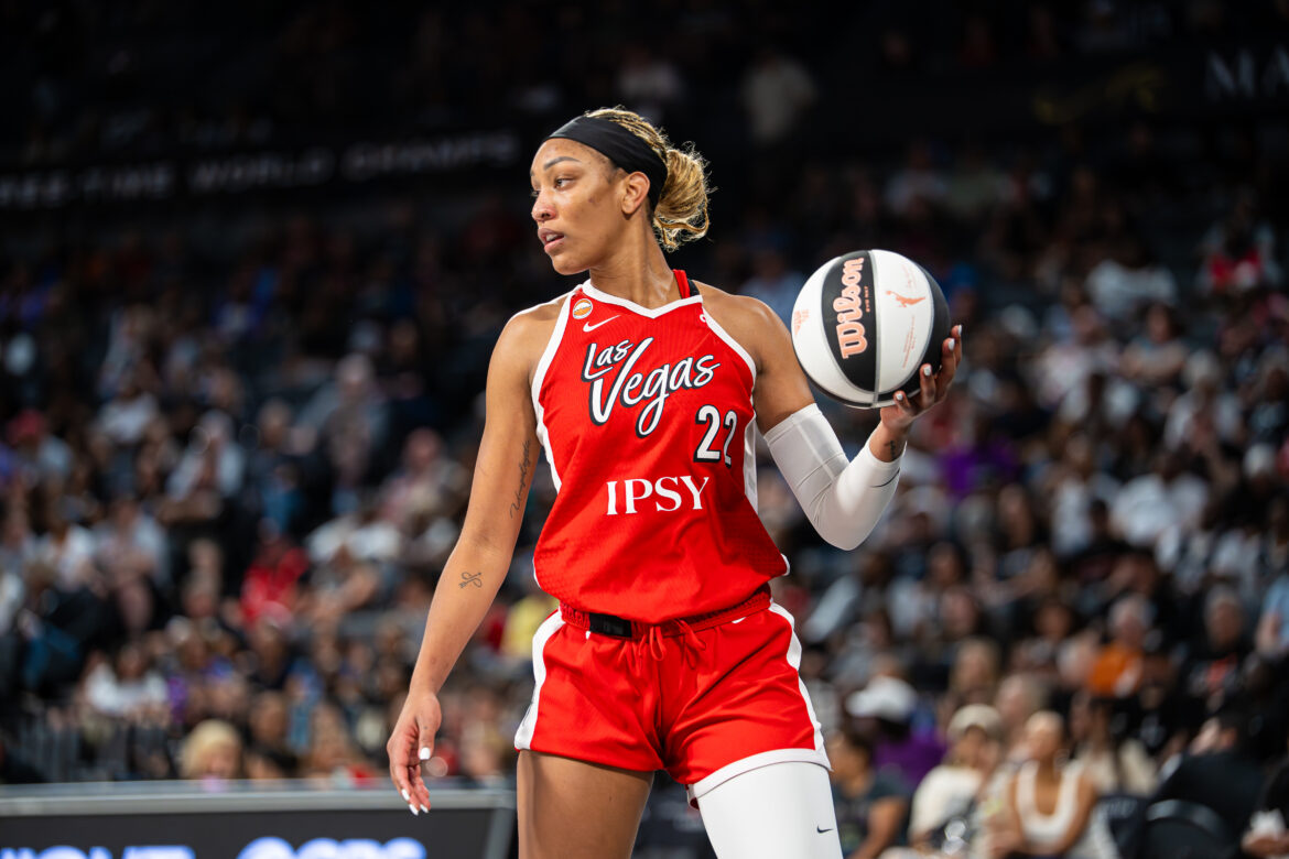 Another Night, Another Record: A’ja Wilson’s Historic Run Continues as Aces Defeat Storm in Commissioner’s Cup Clash