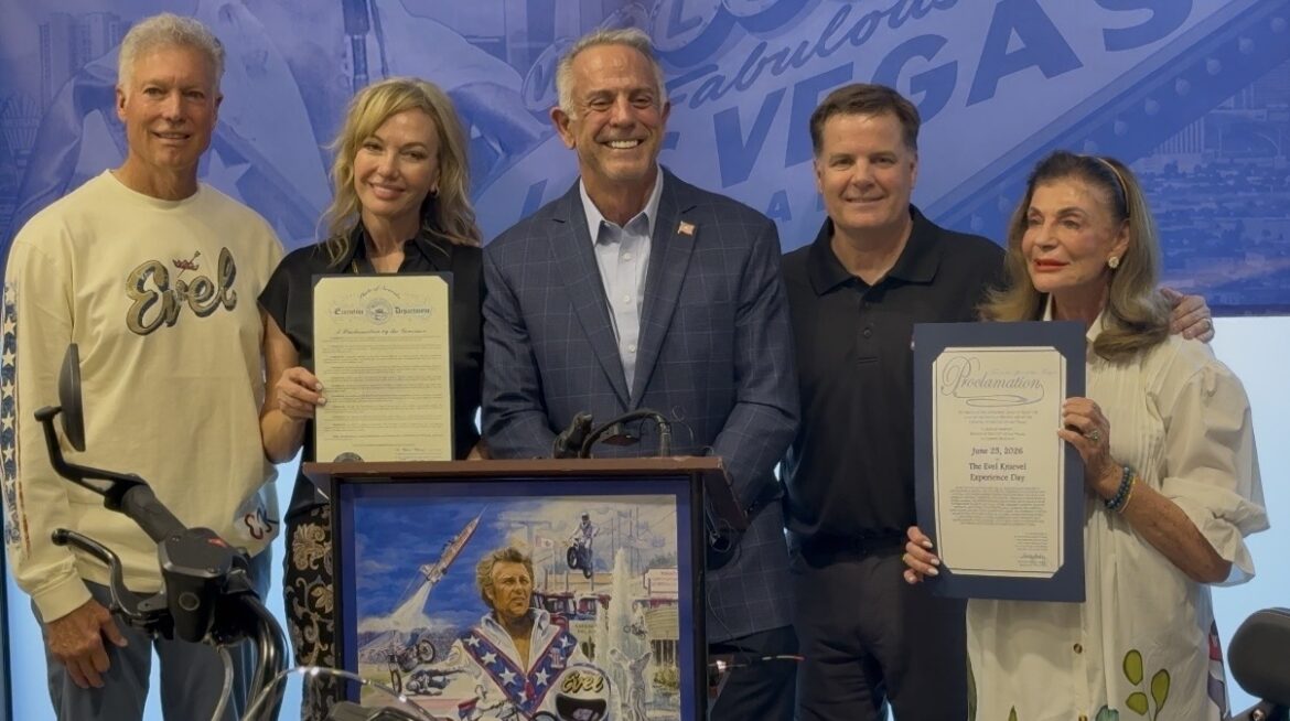 Evel Knievel Experience Opens in Las Vegas