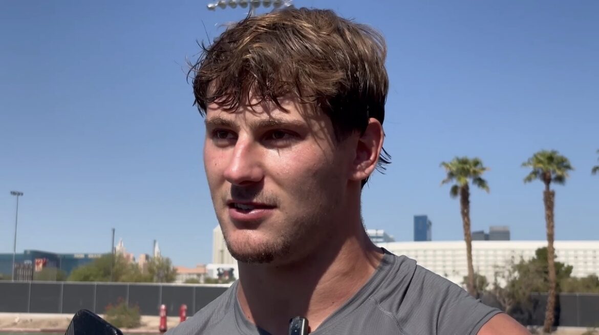 Holy Cross transfer Cam Santee believes UNLV is the perfect fit under Dan Mullen and Paul Guenther