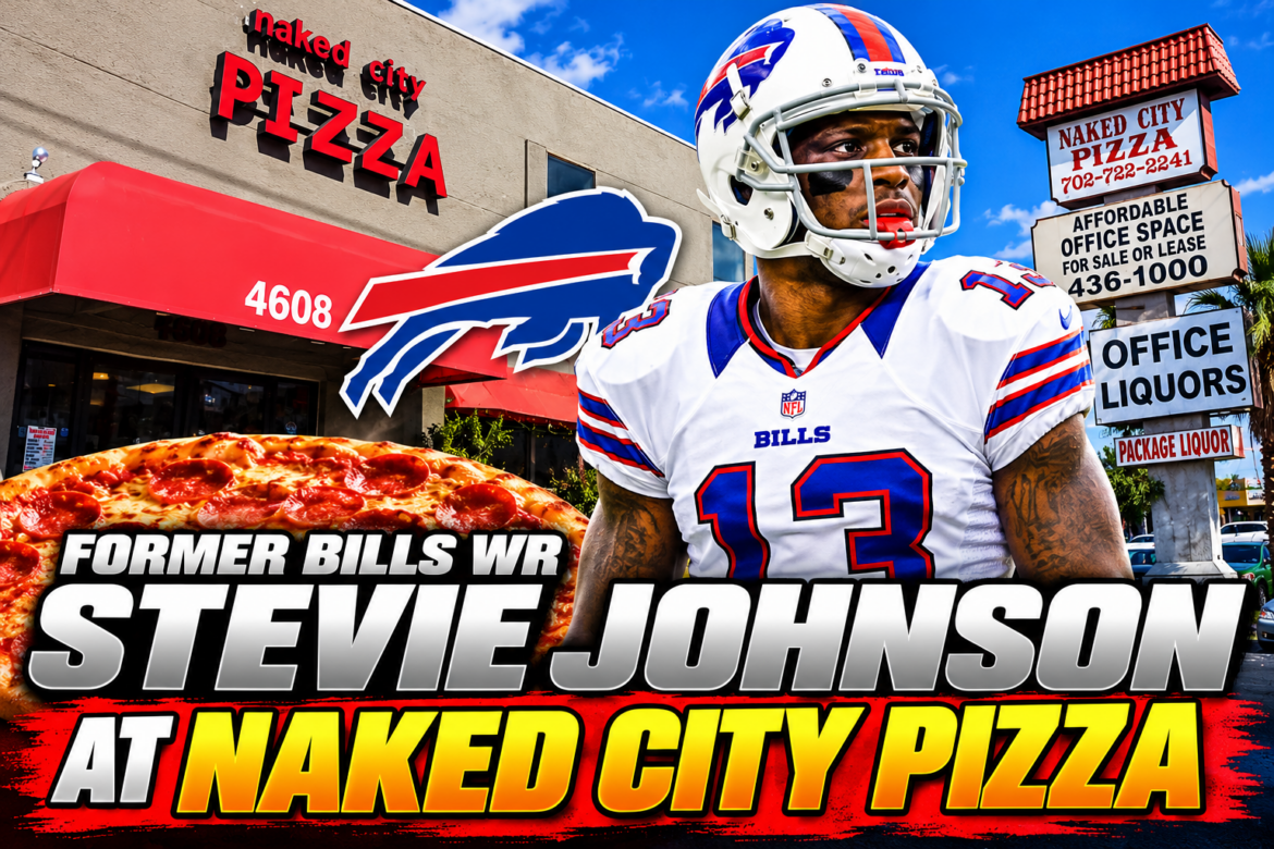 Bills-Raiders: Stevie Johnson Meet-and-Greet at Naked City Pizza Paradise