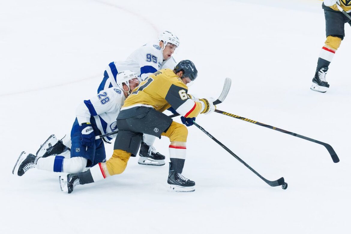 Golden Knights’ Three-Game Winning Streak Snapped in 6-2 Loss to Lightning